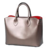 Barga leather handbag by Bellini. Smooth calf leather. Made in Italy.