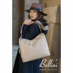 Brolio is a luxury leather hobo bag. Made in Italy by Bellini. Available for private label.