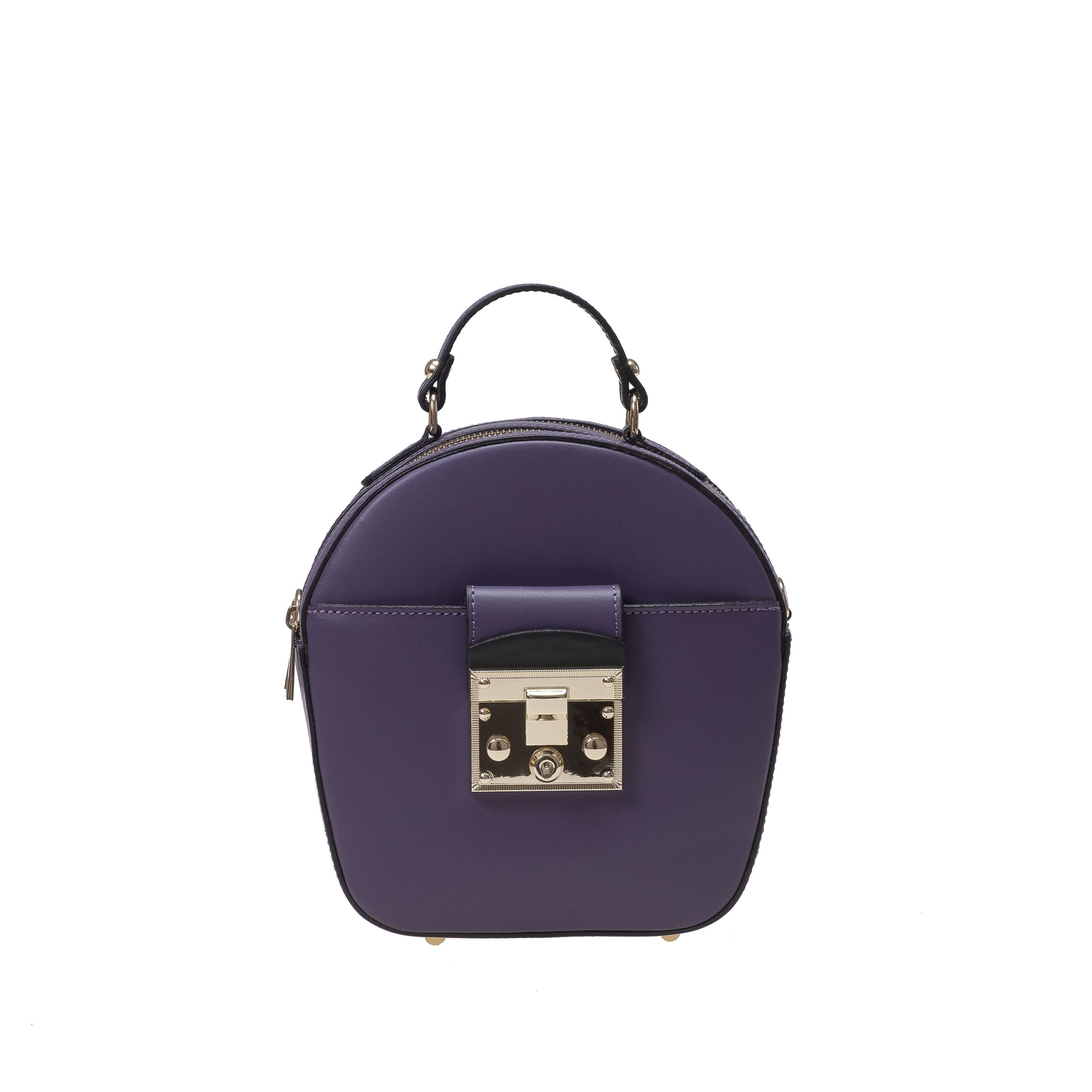 LC113G_19_1091_purple_front LC113G Handbag by Bellini. Made in Italy.