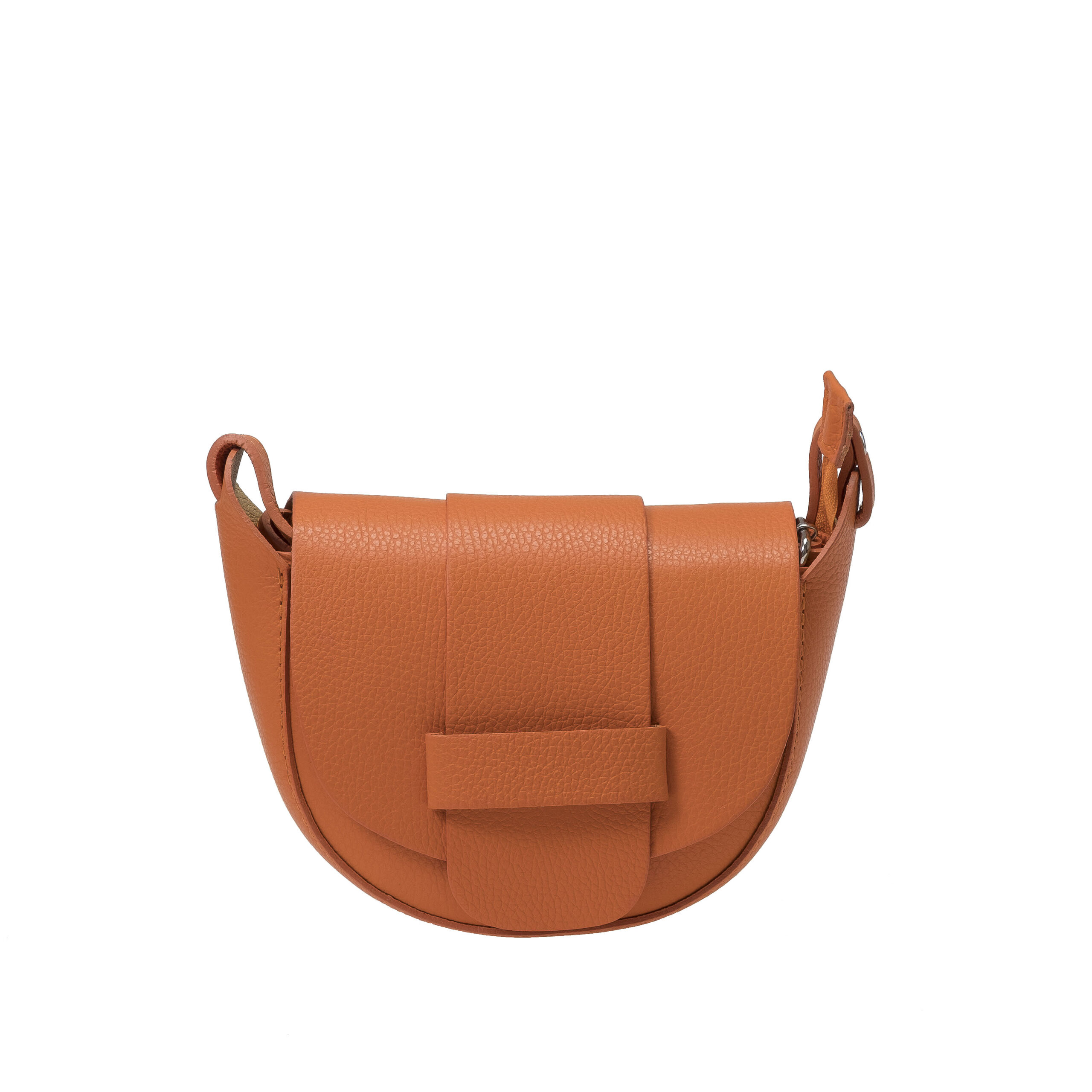 LC116G_19_1239_orange_front LC116G crossbody bag by Bellini. Made in Italy.
