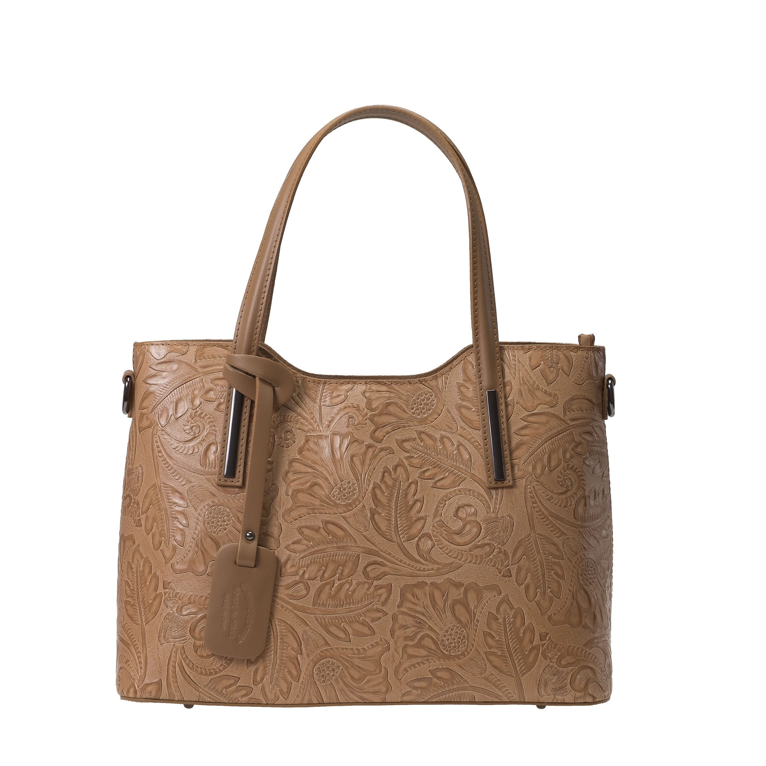 LC198G_19_1892_tan_front LC198G Handbag by Bellini. Made in Italy.