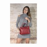 LC22531G QUILTED HANDBAG