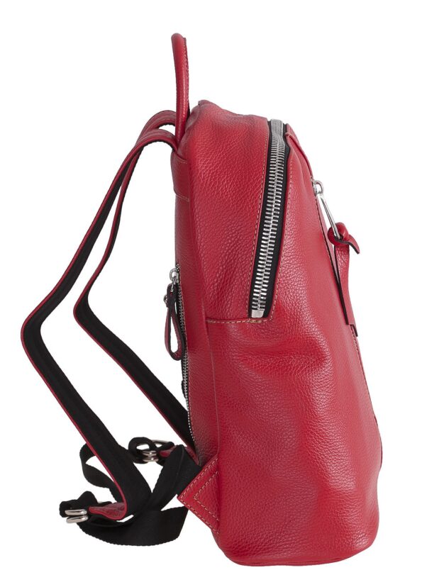SALTINO LEATHER BACKPACK by Bellini. Made in Italy.