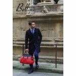 Borgo leather duffel bag by Bellini. Made in Italy.