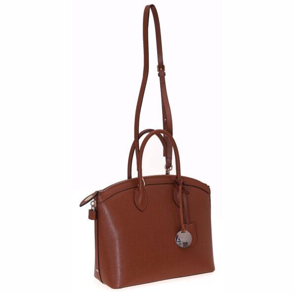 Vincigliata saffiano leather handbag Made in Italy by Bellini.