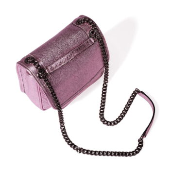 Orcia leather crossbody bag by Bellini. Made in Italy.