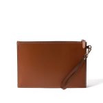 Sieve leather wrist bag. Made in Italy by Bellini.