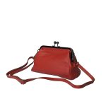 340 Coin purse style crossbody bag. Genuine leather, Made in Italy by Bellini.