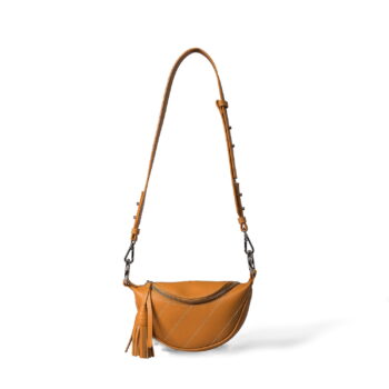 Vado, leather crossbody bag and waistbag. Made in Italy by Bellini.