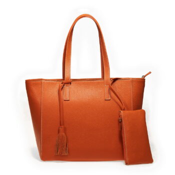 Crepina leather toteby Bellini. Made in Italy. Private label handbags, wholesale OEM.