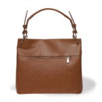 BROLIO HOBO APPLESKIN Pellemela-Brolio_tan_threequarter