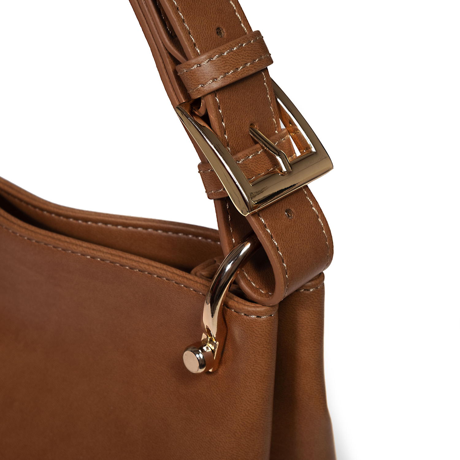 Pellemela-Brolio_tan_detail1 Appleskin handbags by Bellini, Made in Italy. Luxury vegan leather handbags. Wholesale, OEM, private label handbags.