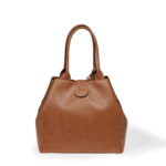 VALDELSA SATCHEL APPLESKIN Pellemela-H_tan_front_wallet