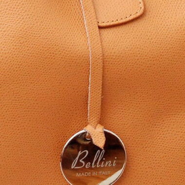 Round metal logo pendant