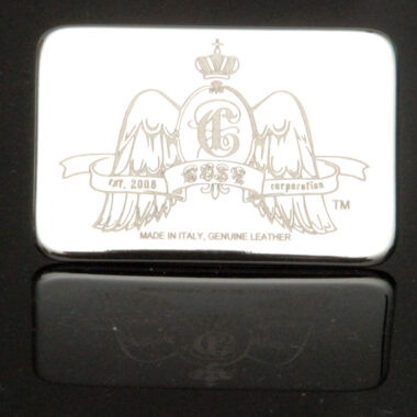 Metal logo plate Style A