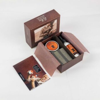 MEN BAGS CARE KIT by Bellini. Made in Italy.